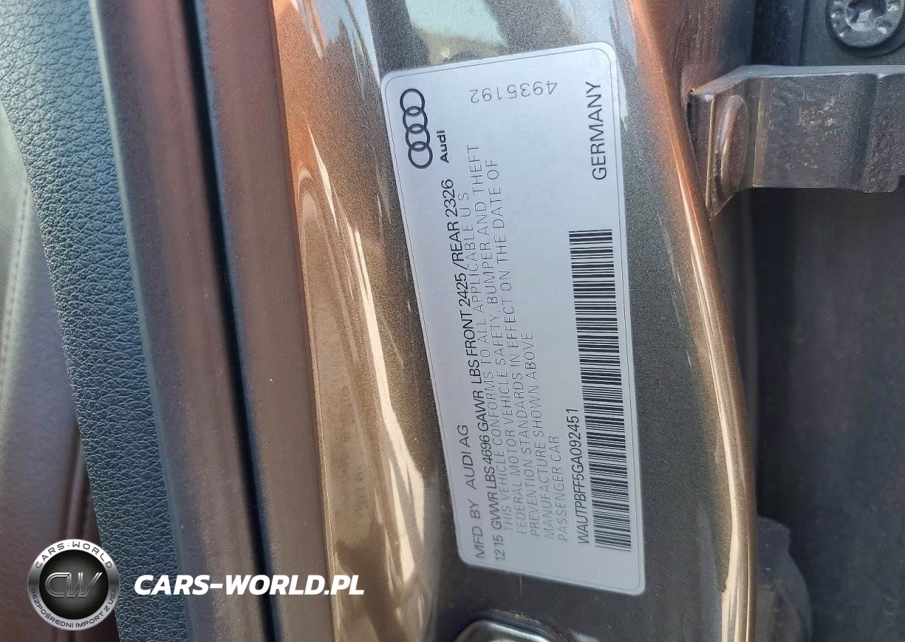 2016 Audi A3 E-Tron Premium Plus VIN:WAUTPBFF5GA092451 - 13