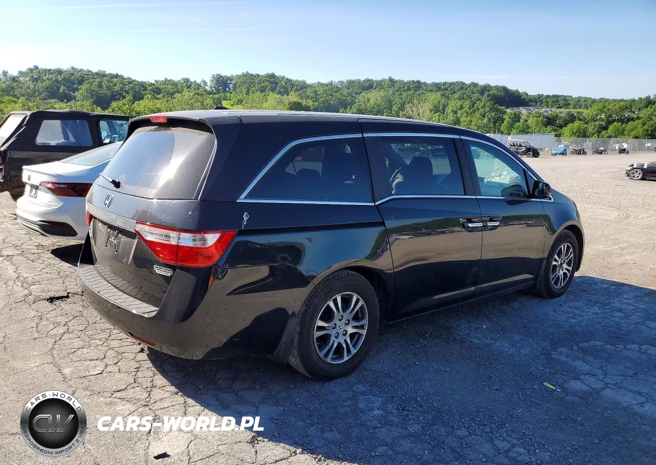 2013 Honda Odyssey Exl VIN:5FNRL5H6XDB060279 - 3