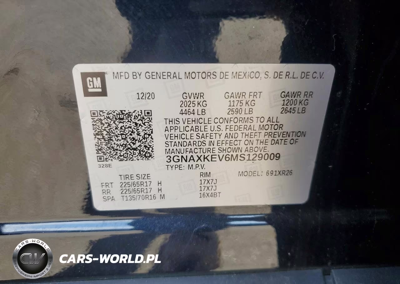 2021 Chevrolet Equinox Lt VIN:3GNAXKEV6MS129009 - 13