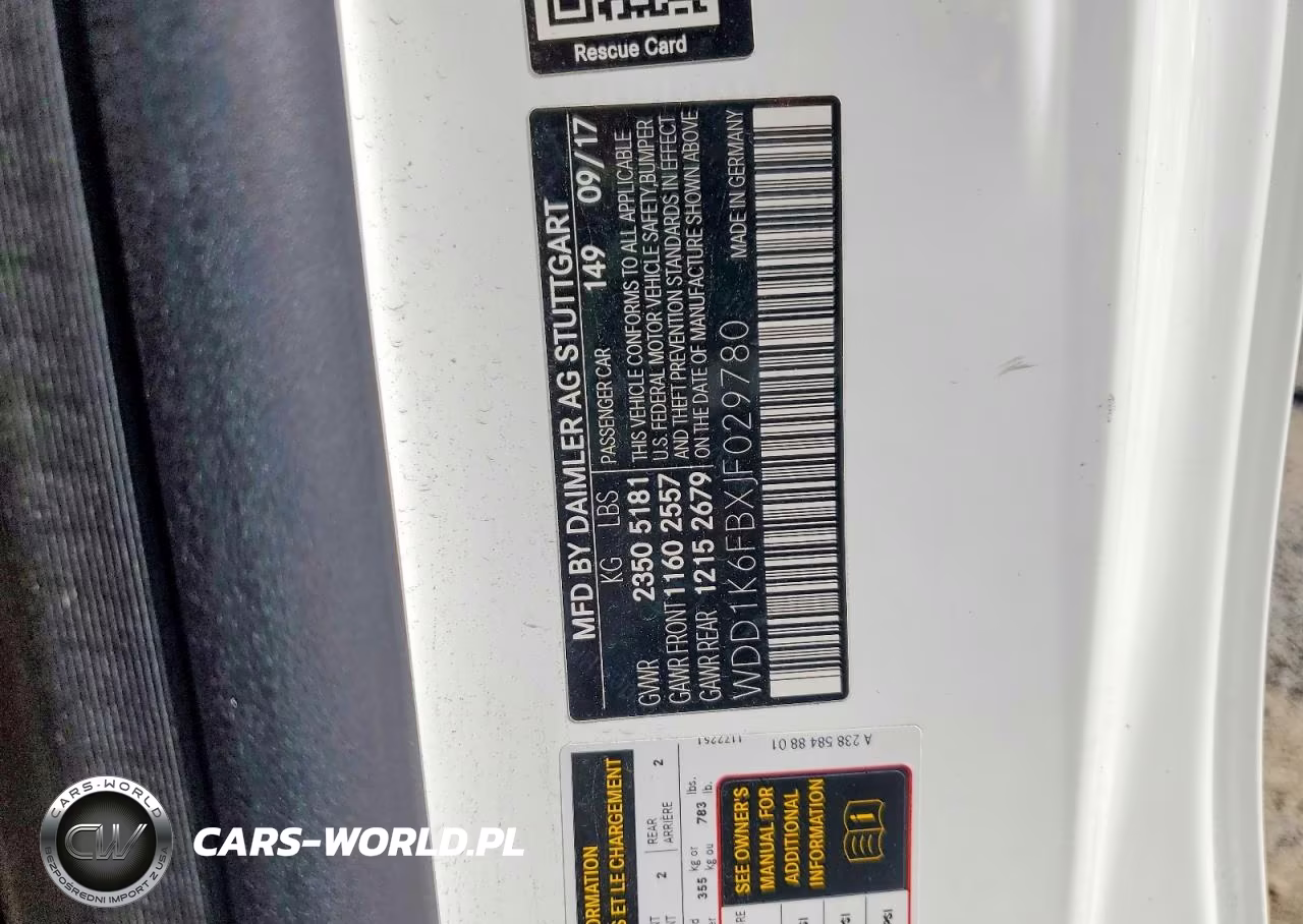 2018 Mercedes-Benz E 400 VIN:WDD1K6FBXJF029780 - 12
