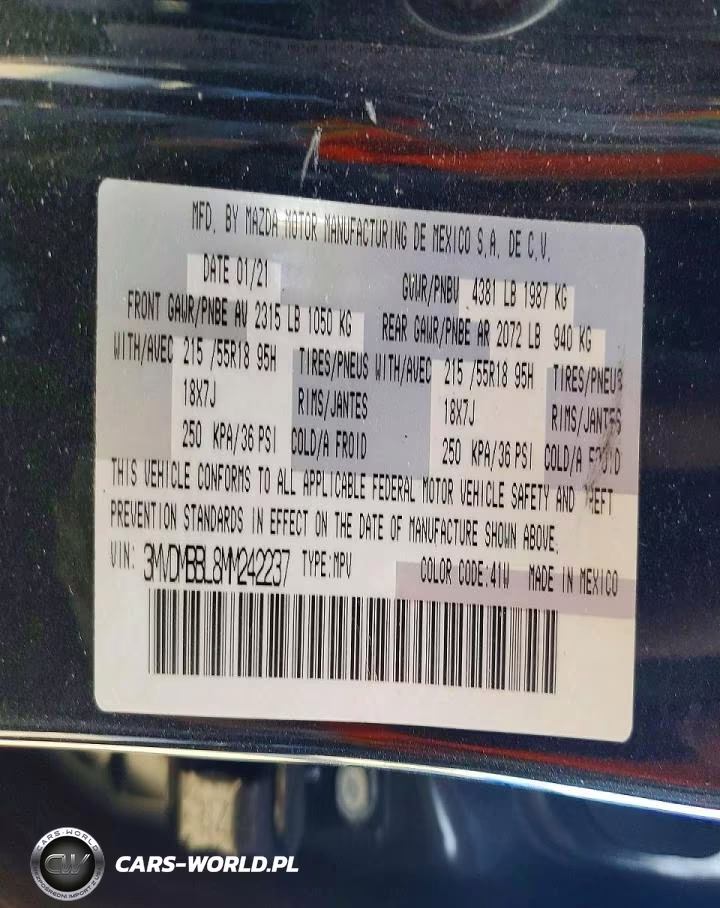 2021 Mazda Cx-30 VIN:3MVDMBBL8MM242237 - 13