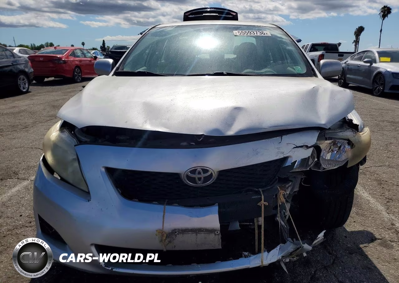 2009 Toyota Corolla Le VIN:JTDBL40E899025708 - 5