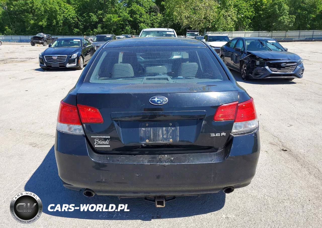 2010 Subaru Legacy 3.6R Limited VIN:4S3BMDK61A2240069 - 6