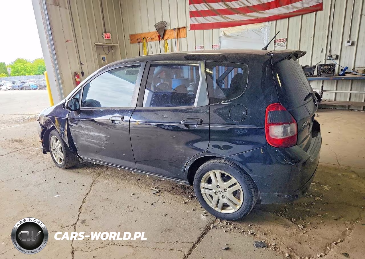 2008 Honda Fit Sport VIN:JHMGD37618S005110 - 2
