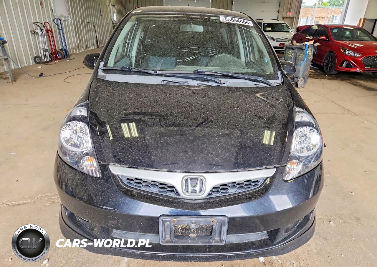2008 Honda Fit Sport VIN:JHMGD37618S005110 - 5