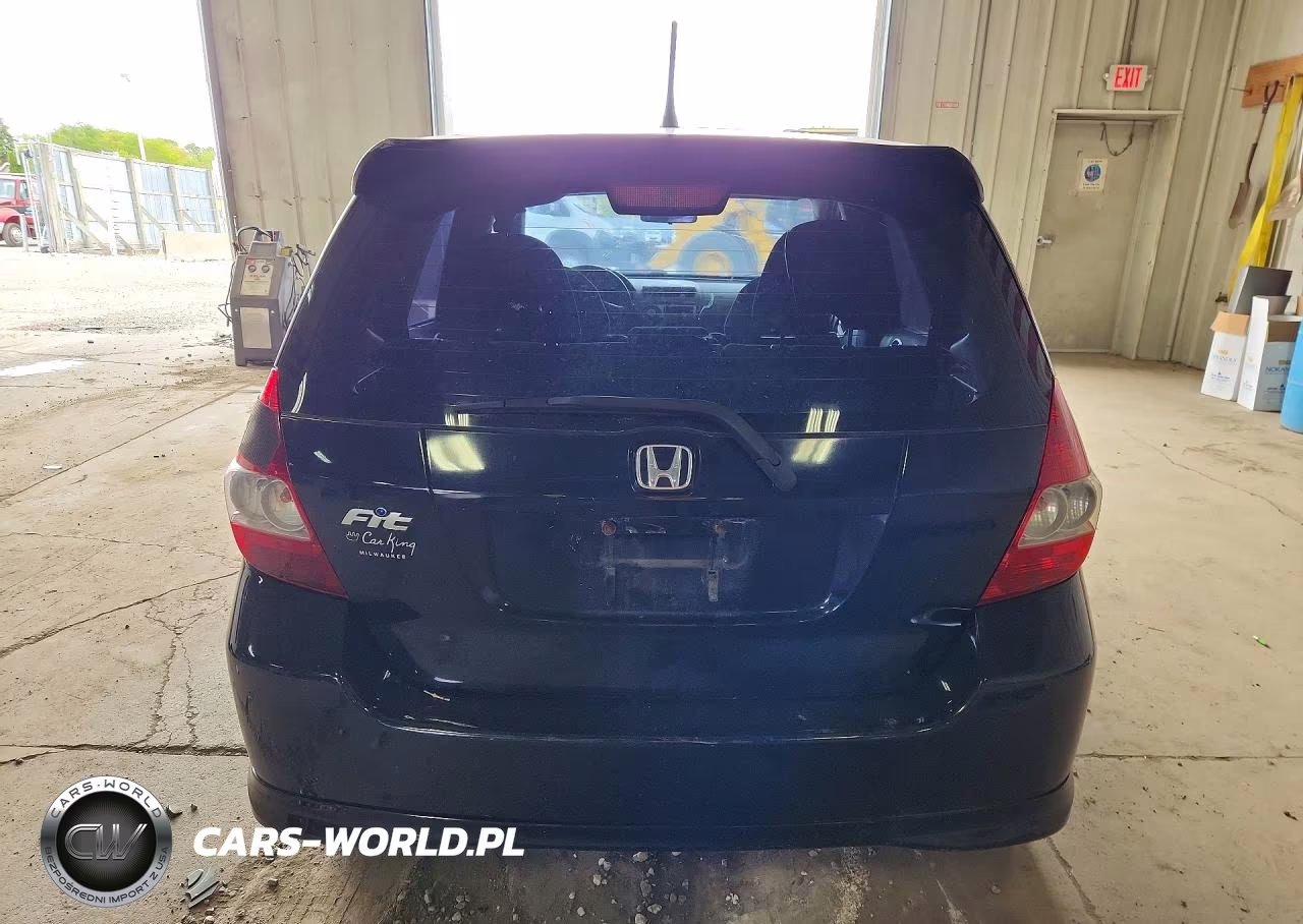 2008 Honda Fit Sport VIN:JHMGD37618S005110 - 6