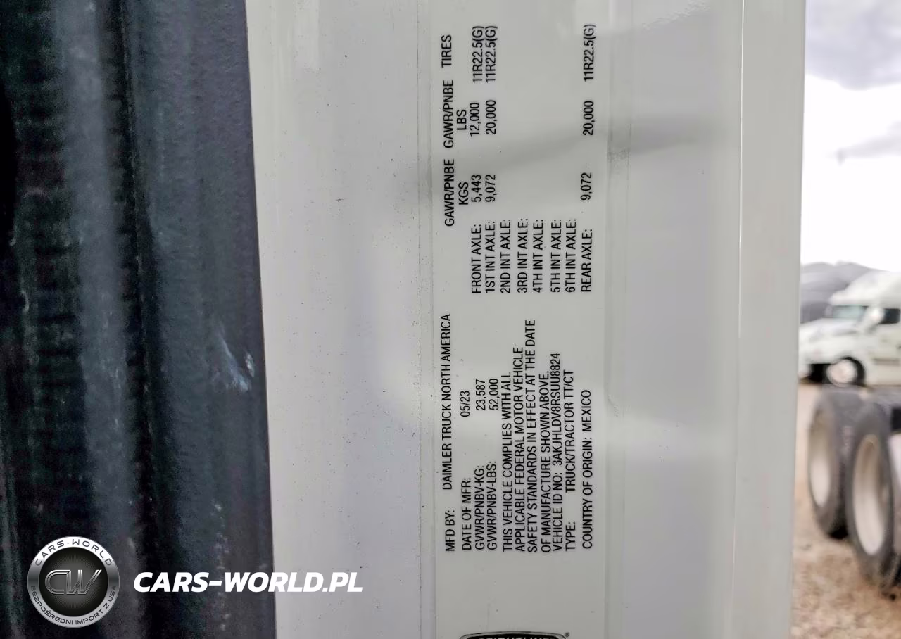 2024 Freightliner Cascadia 126 Semi Truck VIN:3AKJHLDV8RSUU8824 - 10