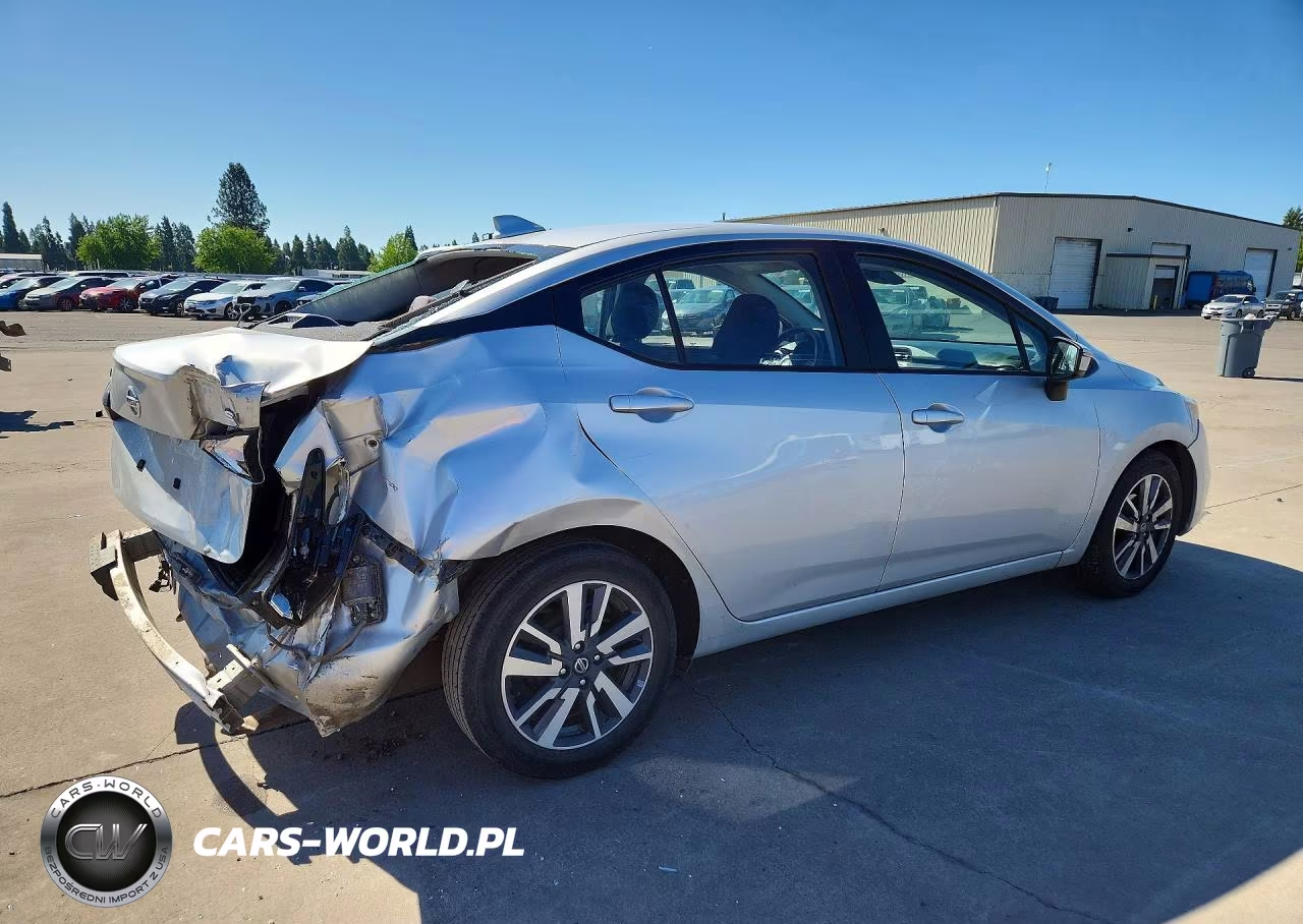 2020 Nissan Versa Sv VIN:3N1CN8EV1LL856919 - 3
