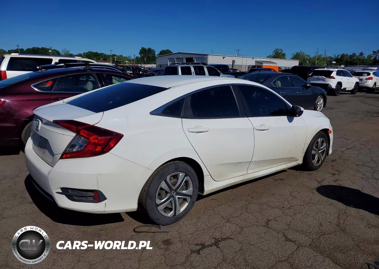 2018 Honda Civic Lx VIN:2HGFC2F54JH518255 - 3
