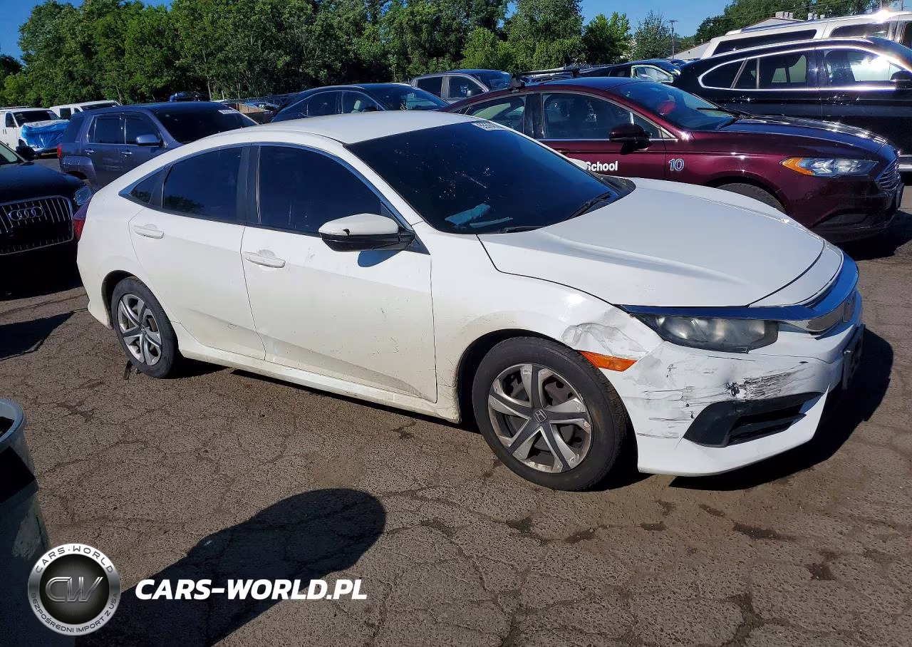 2018 Honda Civic Lx VIN:2HGFC2F54JH518255 - 4