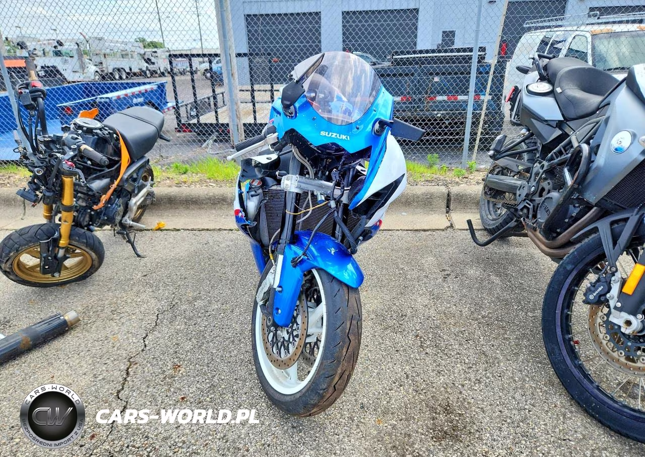 2013 Suzuki Gsx-R600 VIN:JS1GN7FA8D2101168 - 2