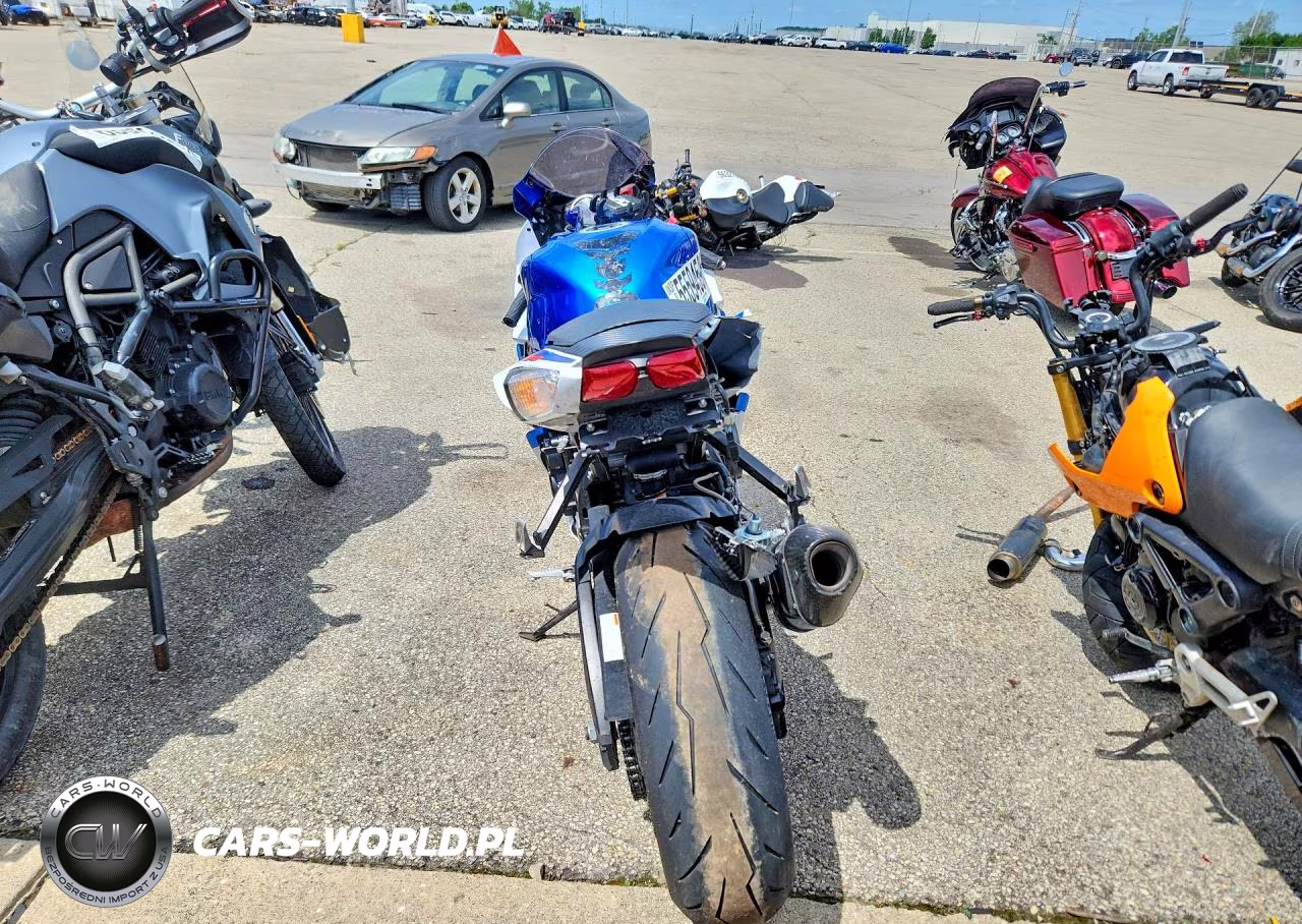 2013 Suzuki Gsx-R600 VIN:JS1GN7FA8D2101168 - 4