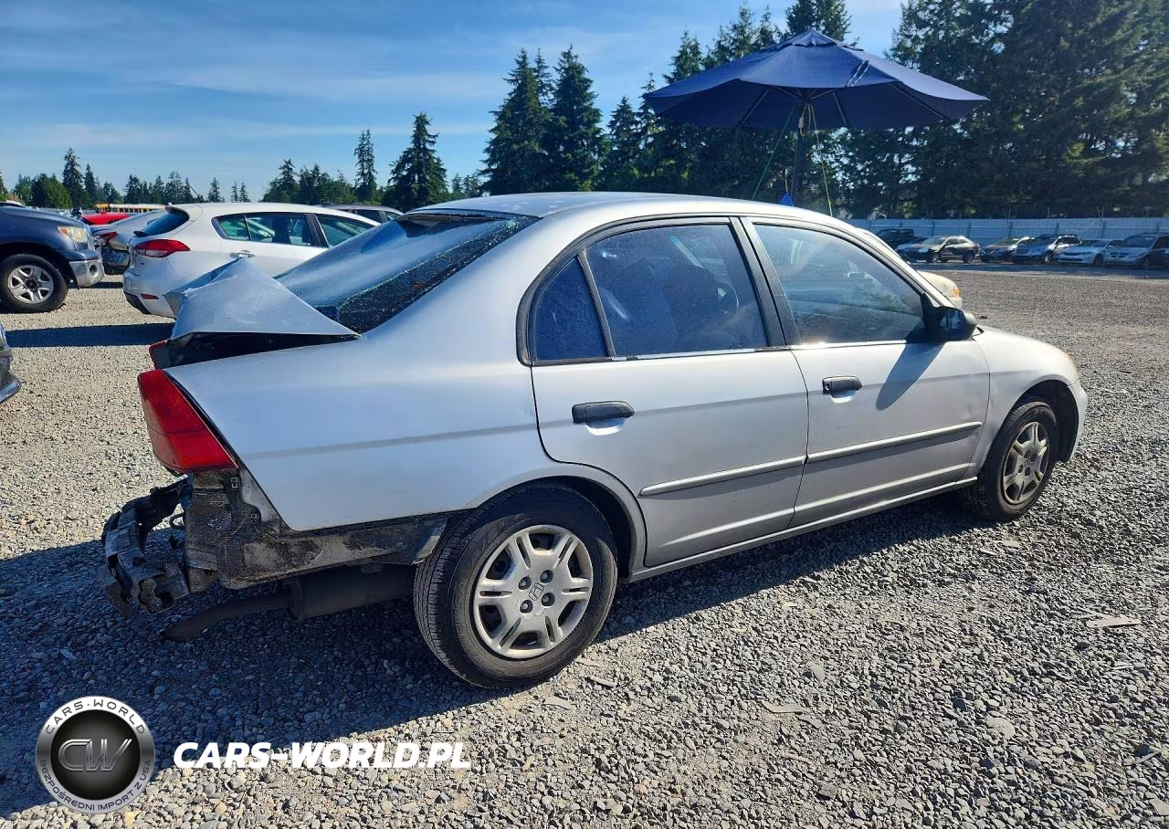 2001 Honda Civic Lx VIN:2HGES15551H601543 - 3
