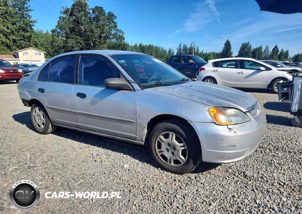 2001 Honda Civic Lx VIN:2HGES15551H601543 - 4