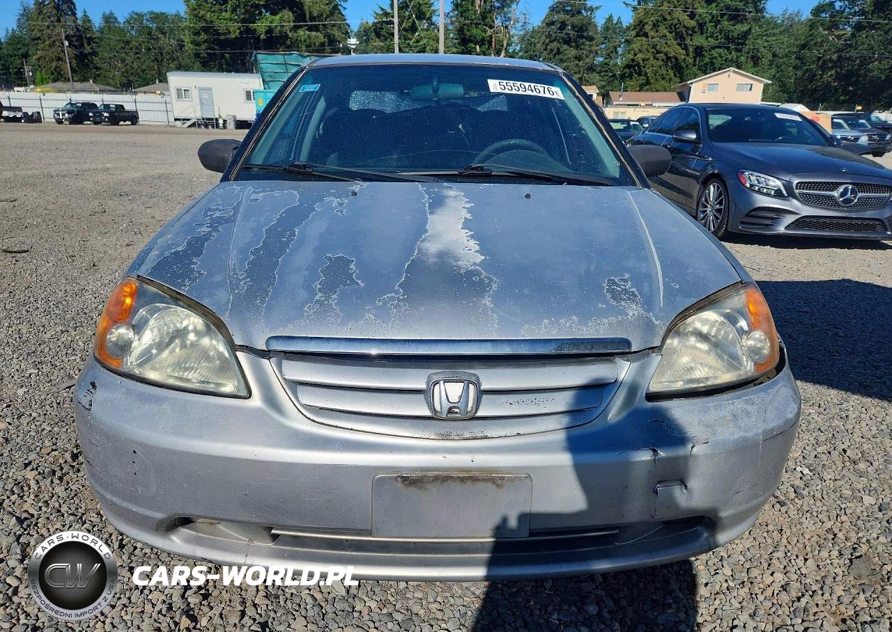 2001 Honda Civic Lx VIN:2HGES15551H601543 - 5