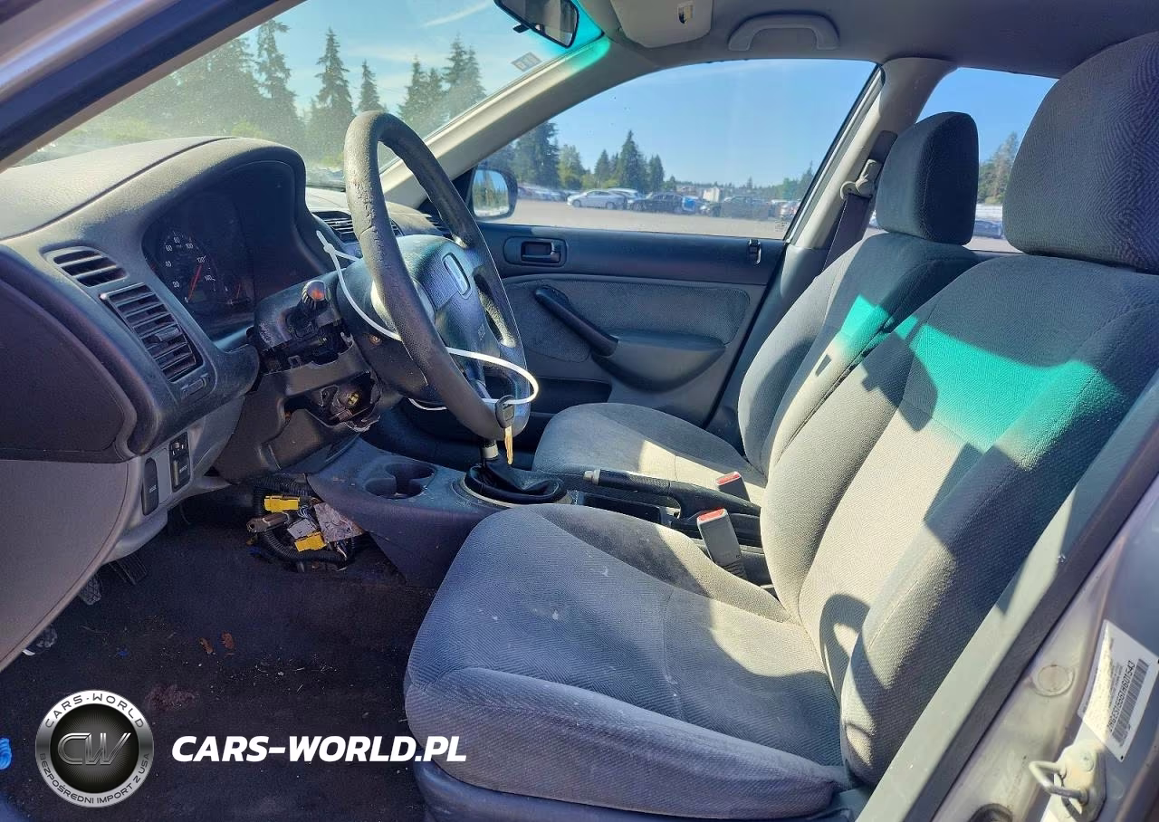 2001 Honda Civic Lx VIN:2HGES15551H601543 - 7