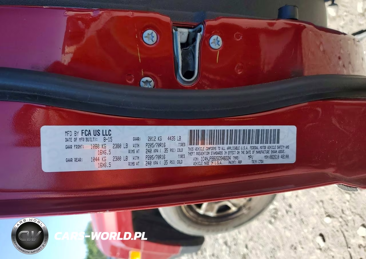 2016 Jeep Patriot VIN:1C4NJPBB2GD548224 - 13