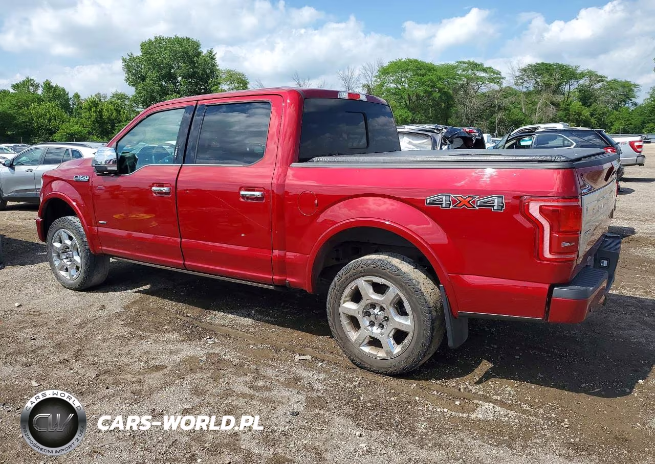 2015 Ford F150 Supercrew VIN:1FTEW1EG5FFA39916 - 2