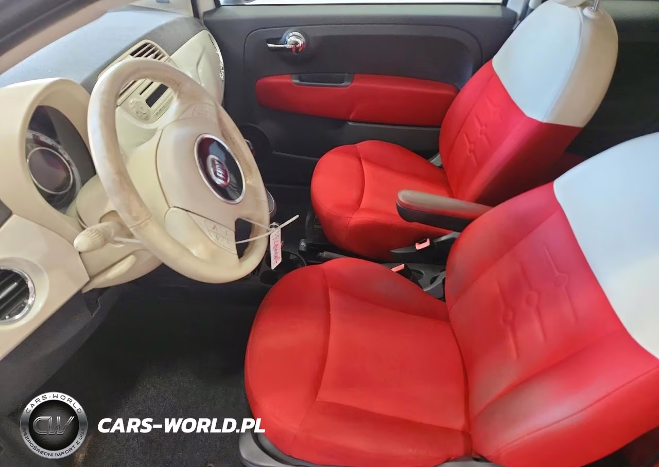 2012 Fiat 500 Pop VIN:3C3CFFDR8CT140252 - 7