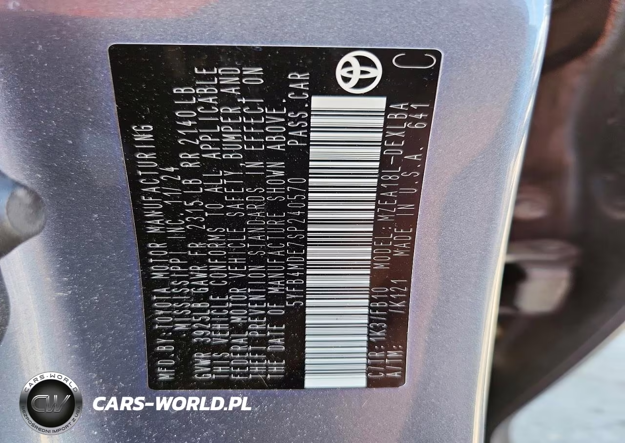 2025 Toyota Corolla Le VIN:5YFB4MDE7SP240570 - 12