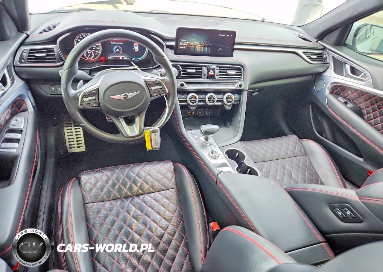2023 Genesis G70 3.3T Standard VIN:KMTG54TEXPU104935 - 8