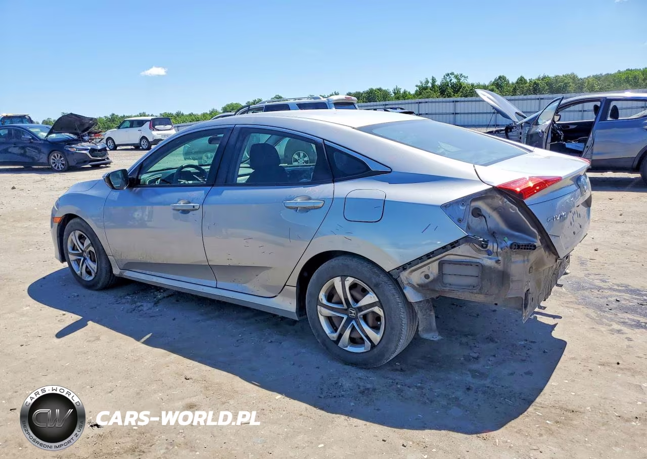 2016 Honda Civic Lx VIN:19XFC2F58GE217667 - 2