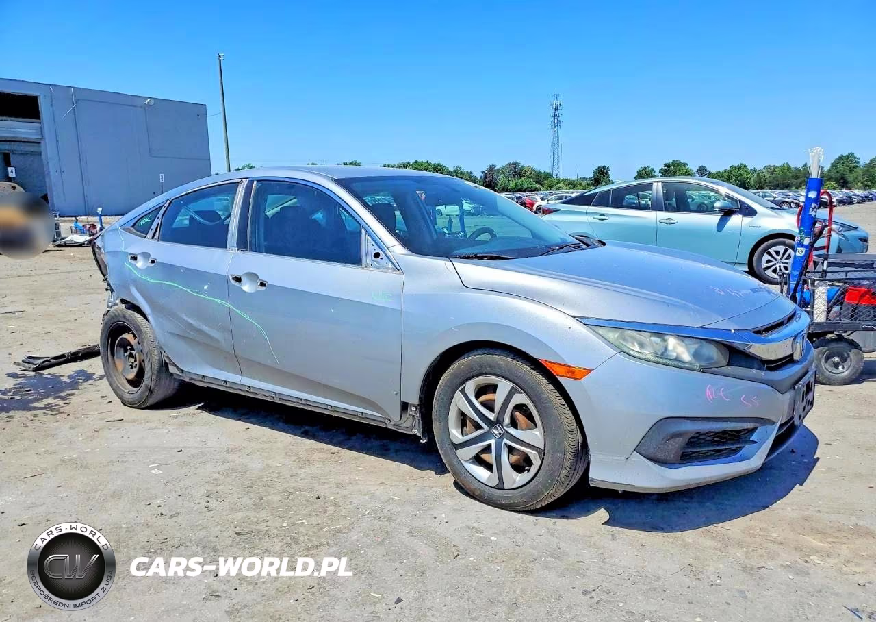 2016 Honda Civic Lx VIN:19XFC2F58GE217667 - 4