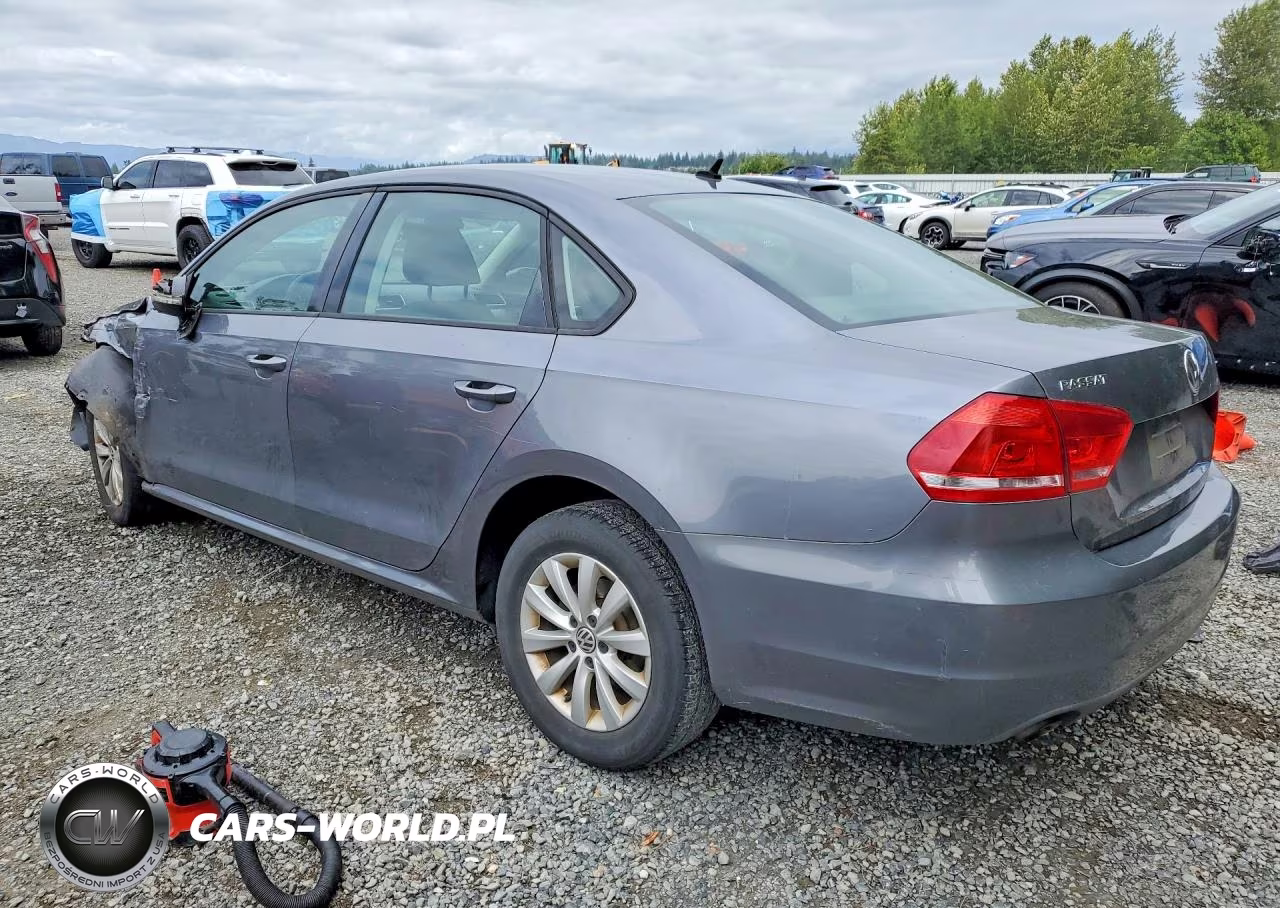 2012 Volkswagen Passat S VIN:1VWAP7A31CC019982 - 2