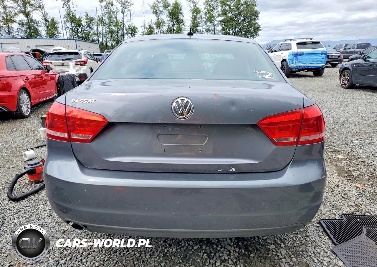 2012 Volkswagen Passat S VIN:1VWAP7A31CC019982 - 6