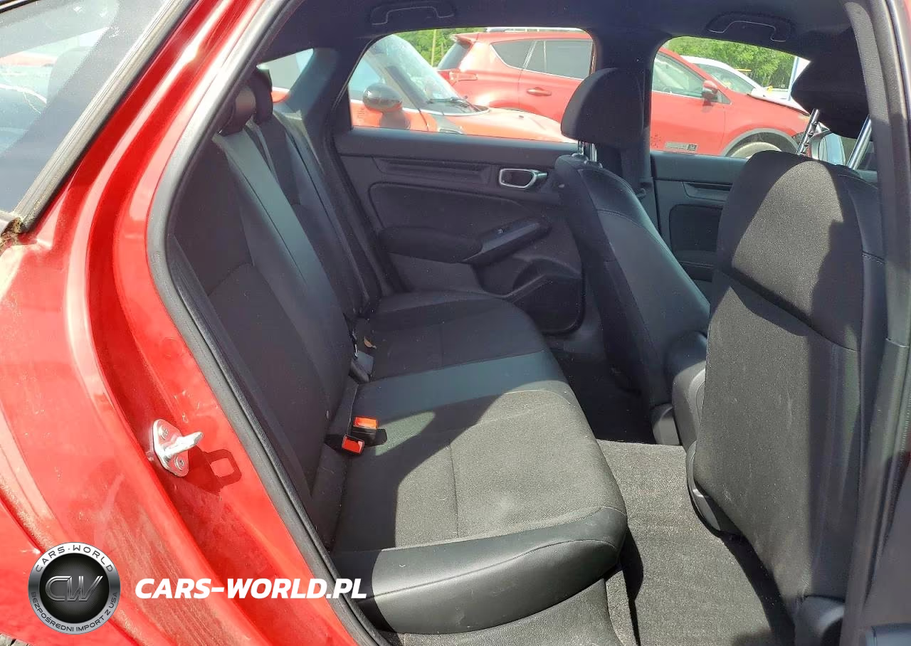 2022 Honda Civic Sport VIN:2HGFE2F51NH510629 - 10