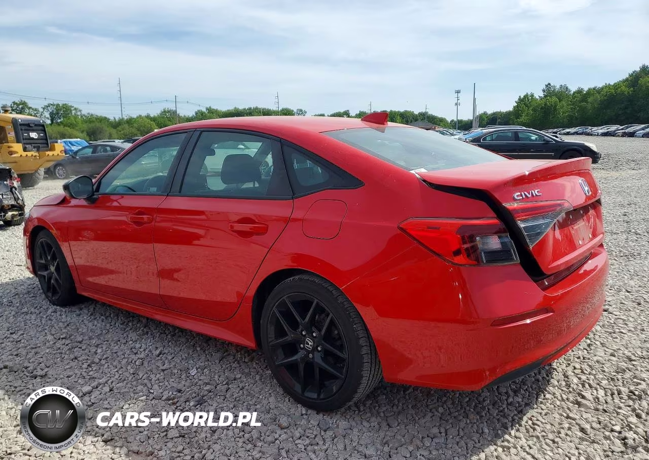 2022 Honda Civic Sport VIN:2HGFE2F51NH510629 - 2