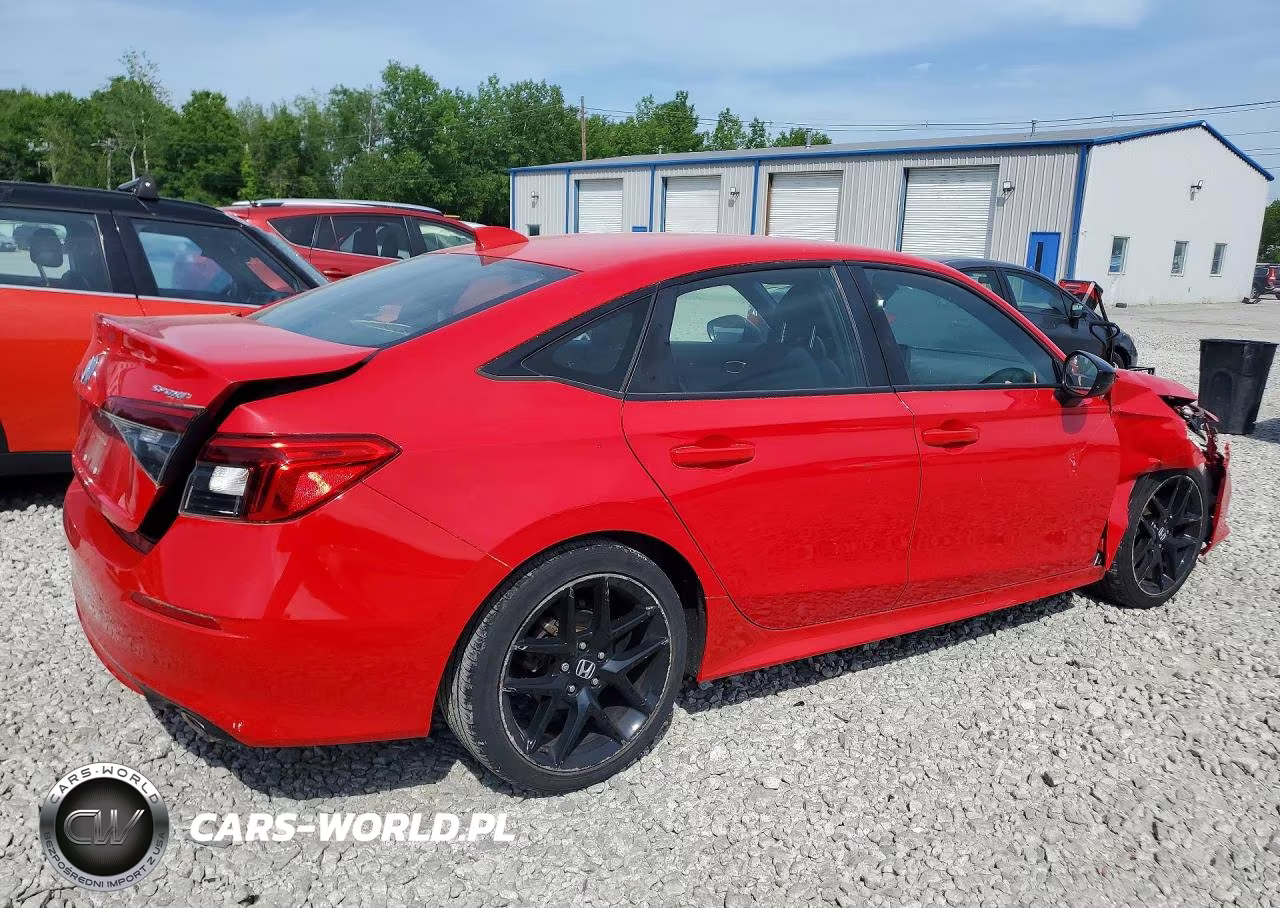 2022 Honda Civic Sport VIN:2HGFE2F51NH510629 - 3