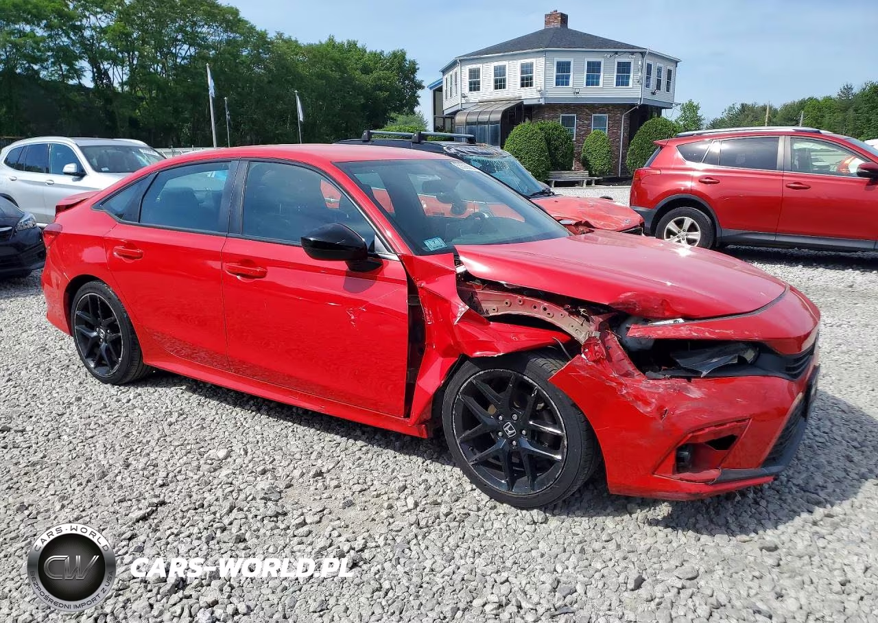 2022 Honda Civic Sport VIN:2HGFE2F51NH510629 - 4
