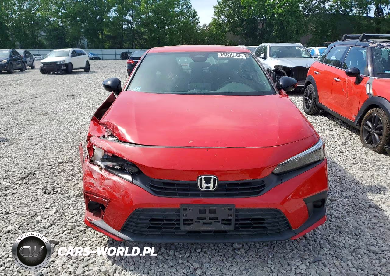 2022 Honda Civic Sport VIN:2HGFE2F51NH510629 - 5