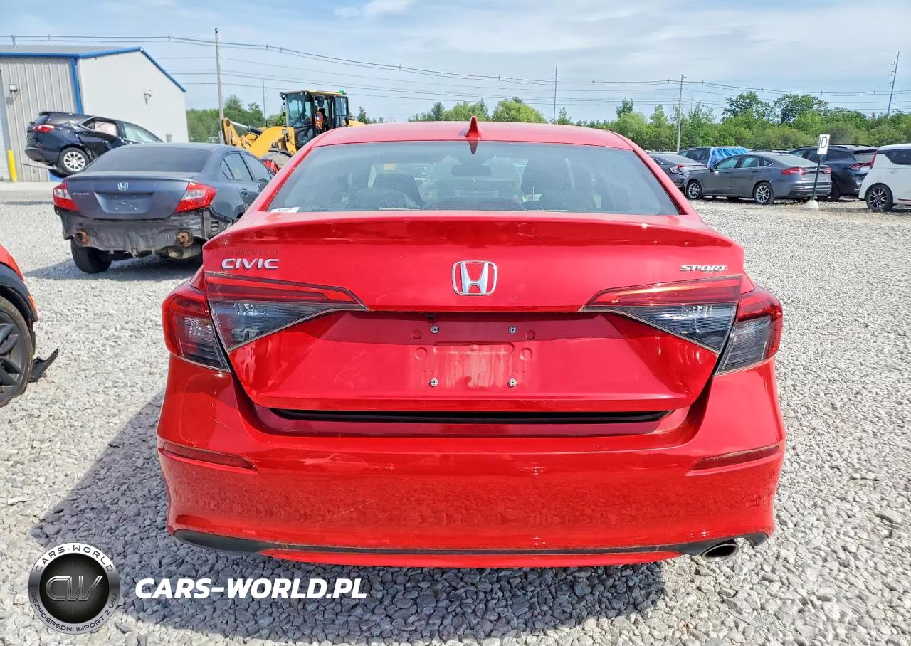 2022 Honda Civic Sport VIN:2HGFE2F51NH510629 - 6