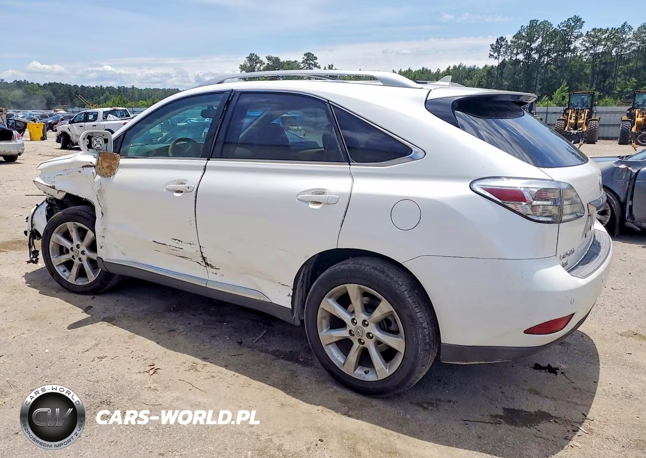 2010 Lexus Rx 350 VIN:2T2ZK1BA8AC029312 - 2