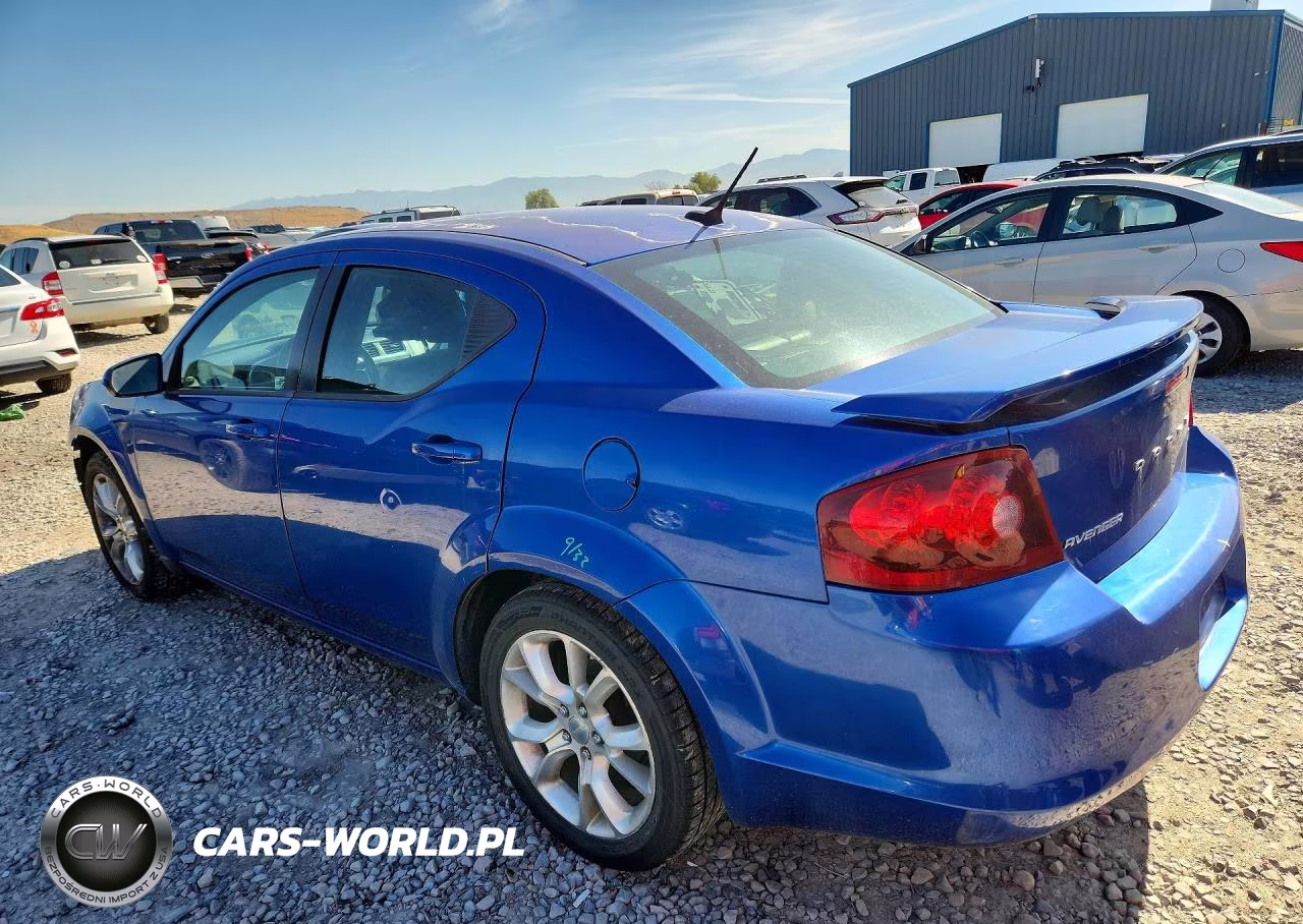 2014 Dodge Avenger R VIN:1C3CDZBG9EN167052 - 2