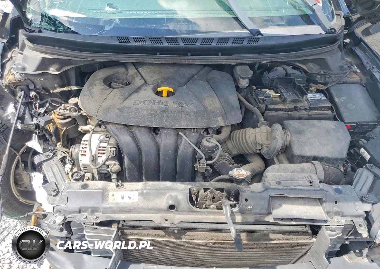 2014 Hyundai Elantra Se VIN:5NPDH4AE6EH493480 - 11