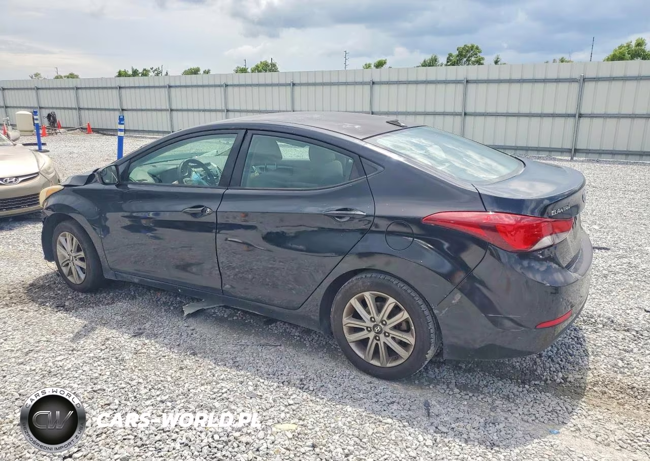 2014 Hyundai Elantra Se VIN:5NPDH4AE6EH493480 - 2