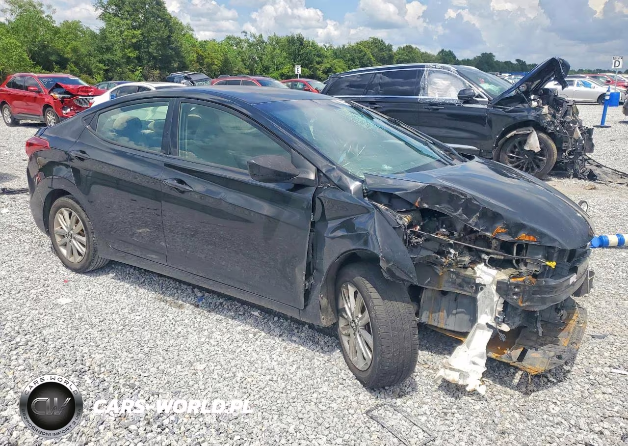 2014 Hyundai Elantra Se VIN:5NPDH4AE6EH493480 - 4