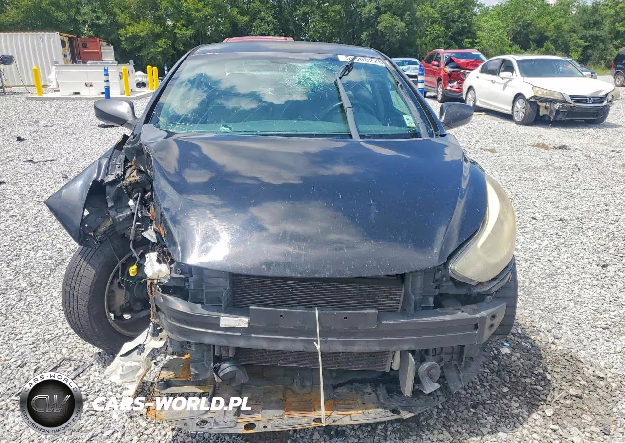 2014 Hyundai Elantra Se VIN:5NPDH4AE6EH493480 - 5
