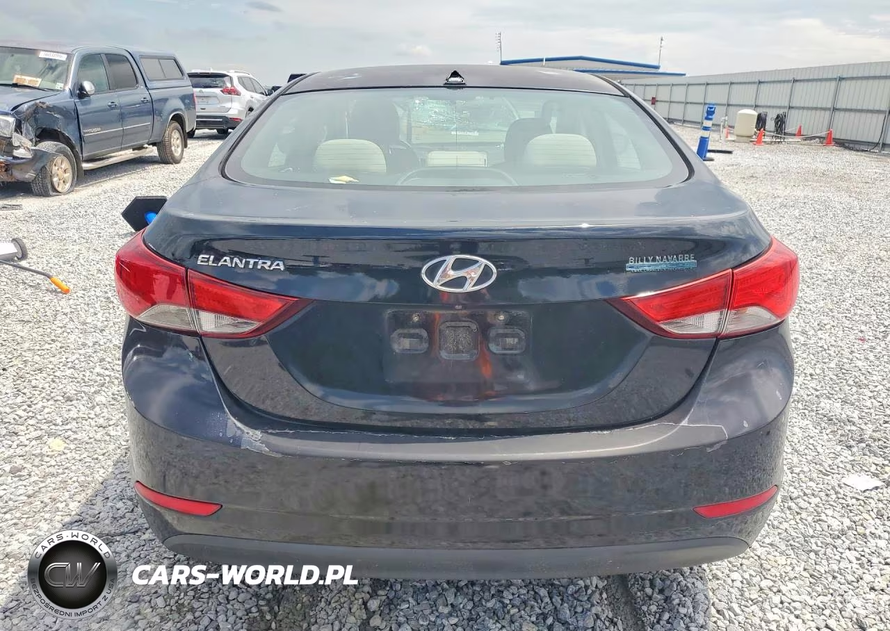2014 Hyundai Elantra Se VIN:5NPDH4AE6EH493480 - 6