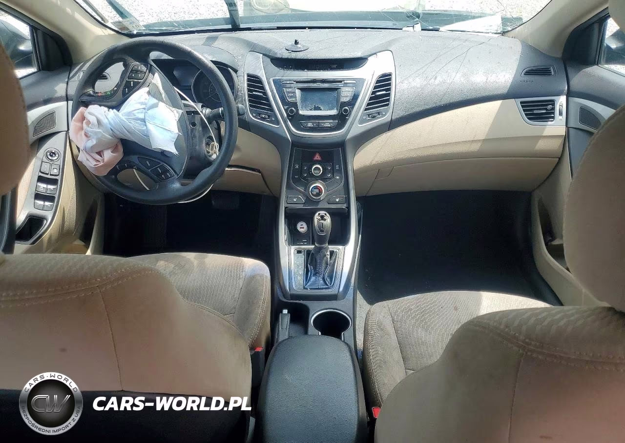2014 Hyundai Elantra Se VIN:5NPDH4AE6EH493480 - 8