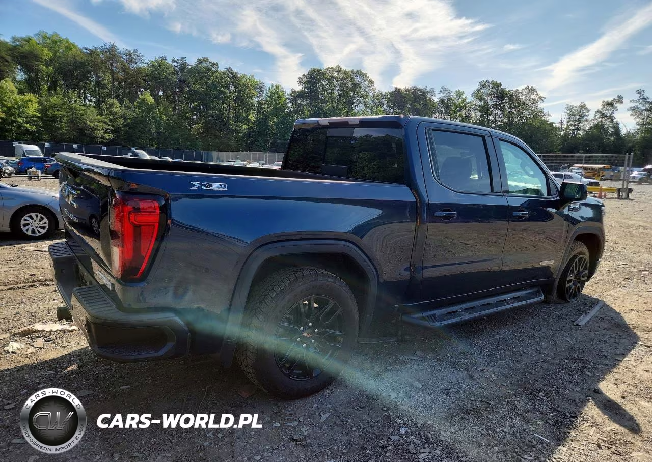 2020 GMC Sierra K1500 Elevation VIN:3GTU9CED4LG140802 - 3