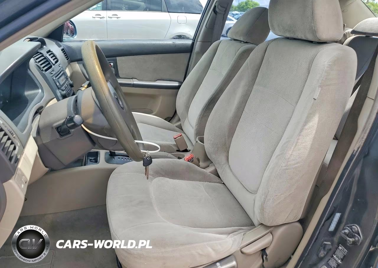 2005 Kia Spectra Lx VIN:KNAFE121655089510 - 7