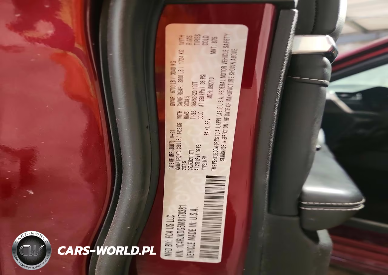 2021 Jeep Grand Cherokee L Overland VIN:1C4RJKDG6M8178381 - 13