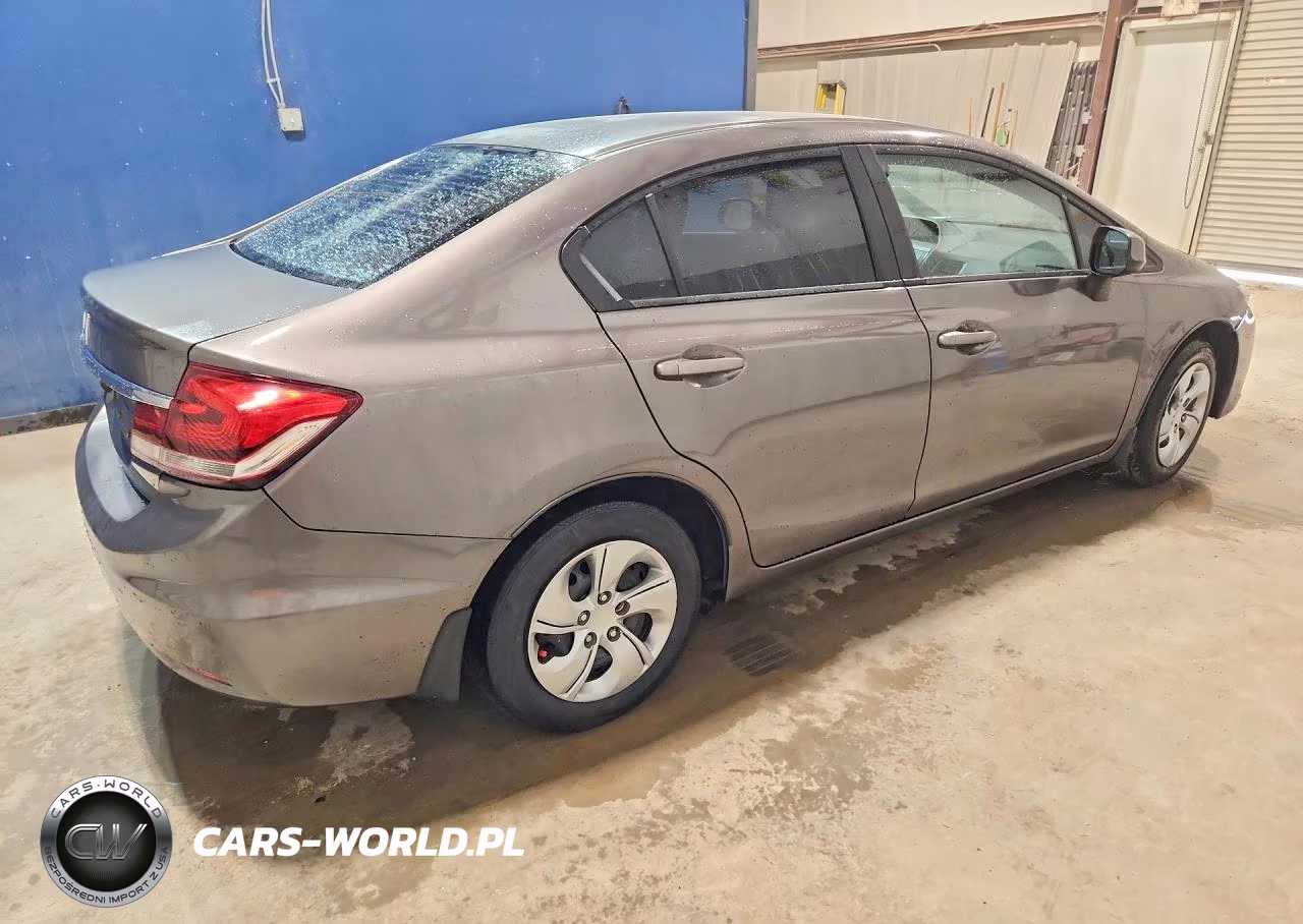 2013 Honda Civic Lx VIN:19XFB2F51DE014831 - 3