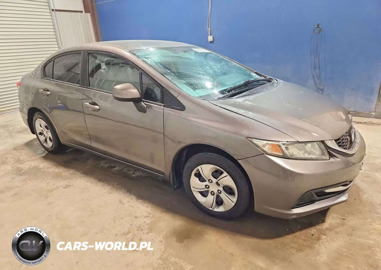2013 Honda Civic Lx VIN:19XFB2F51DE014831 - 4