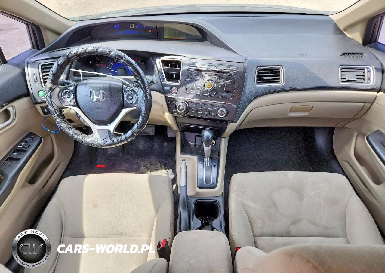 2013 Honda Civic Lx VIN:19XFB2F51DE014831 - 8