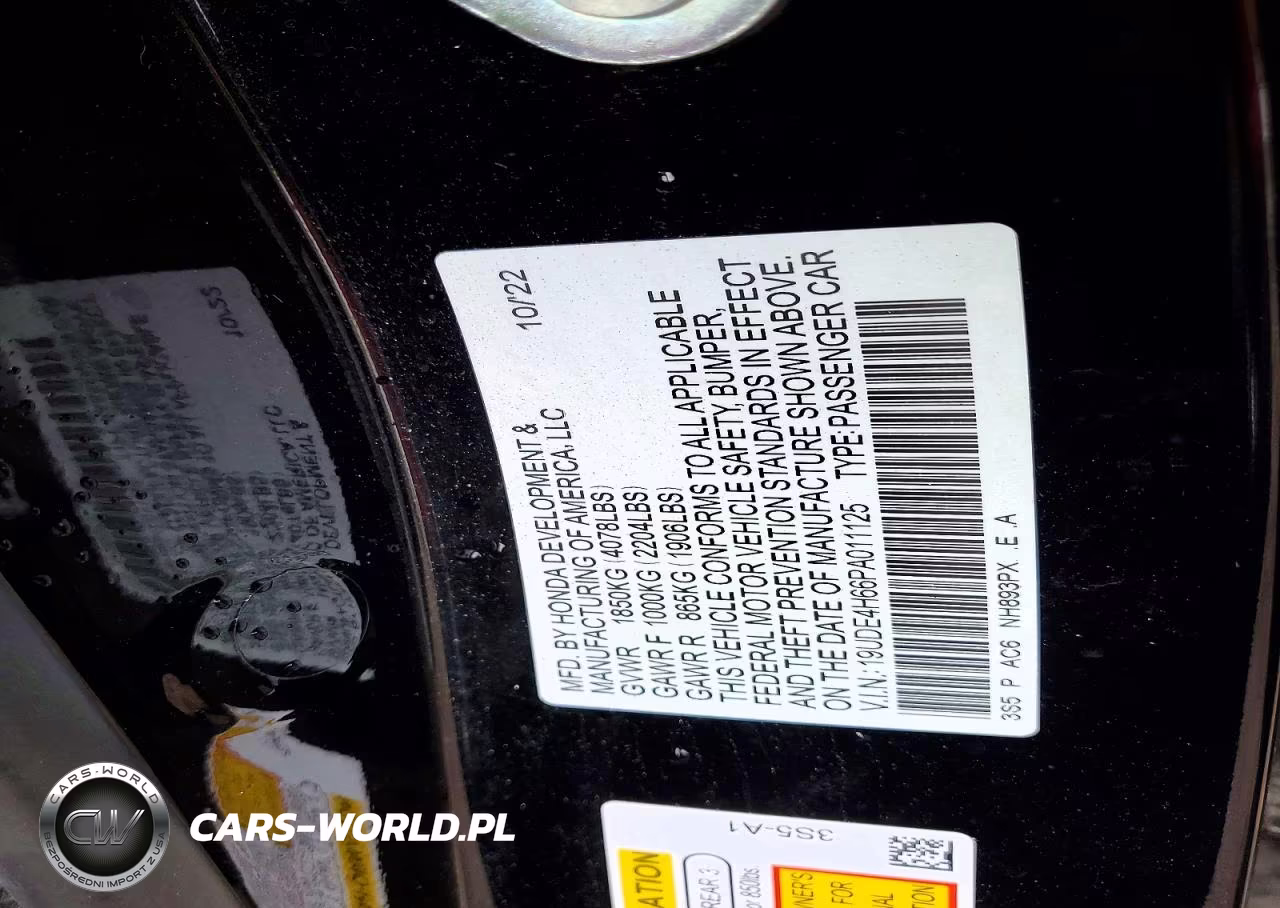 2023 Acura Integra A-Spec Tech VIN:19UDE4H66PA011125 - 12